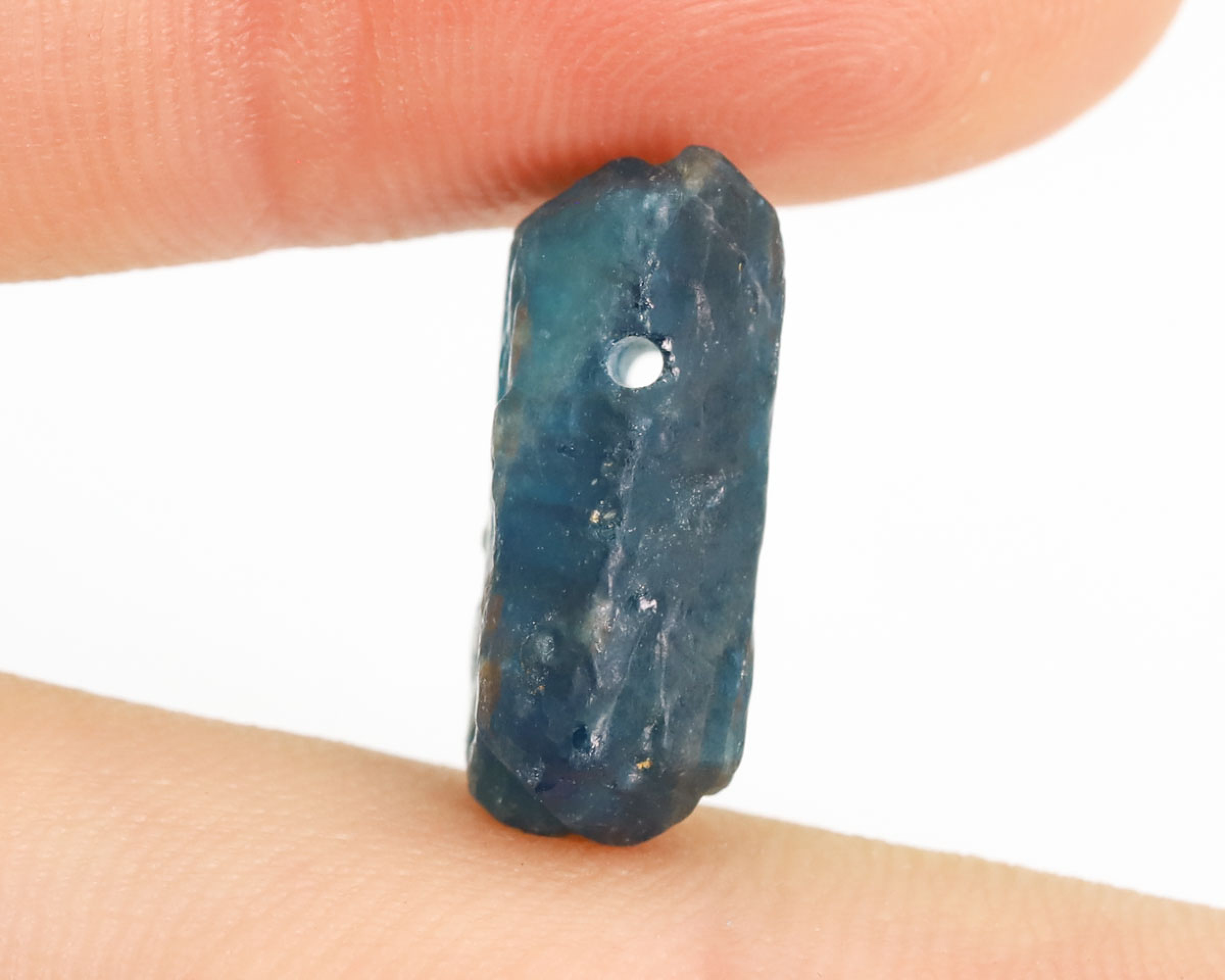 Apatyt Niebieski wiercony 1,2mm