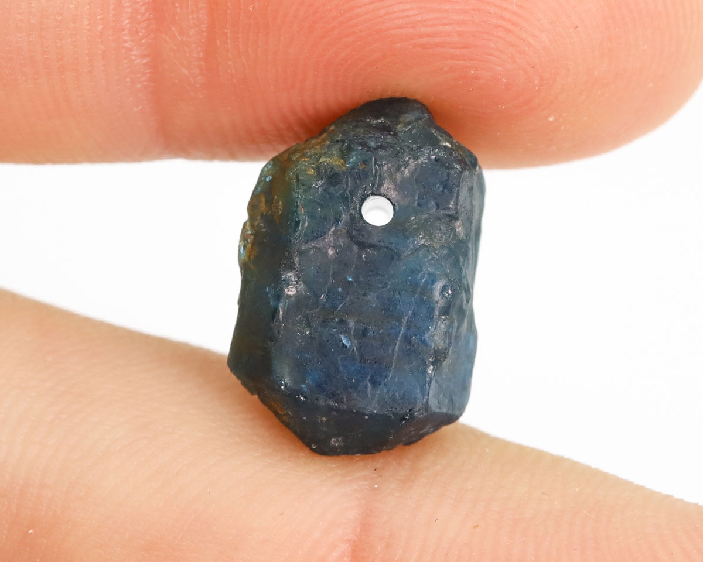 Apatyt Niebieski wiercony 1,2mm