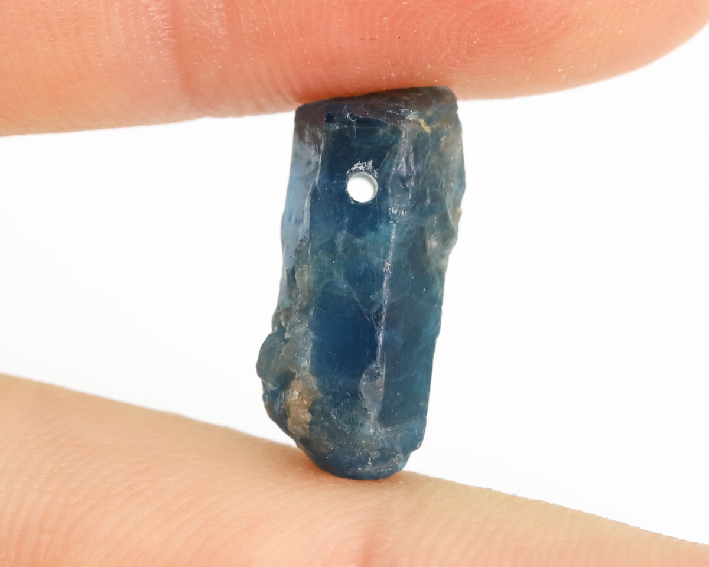 Apatyt Niebieski wiercony 1,2mm