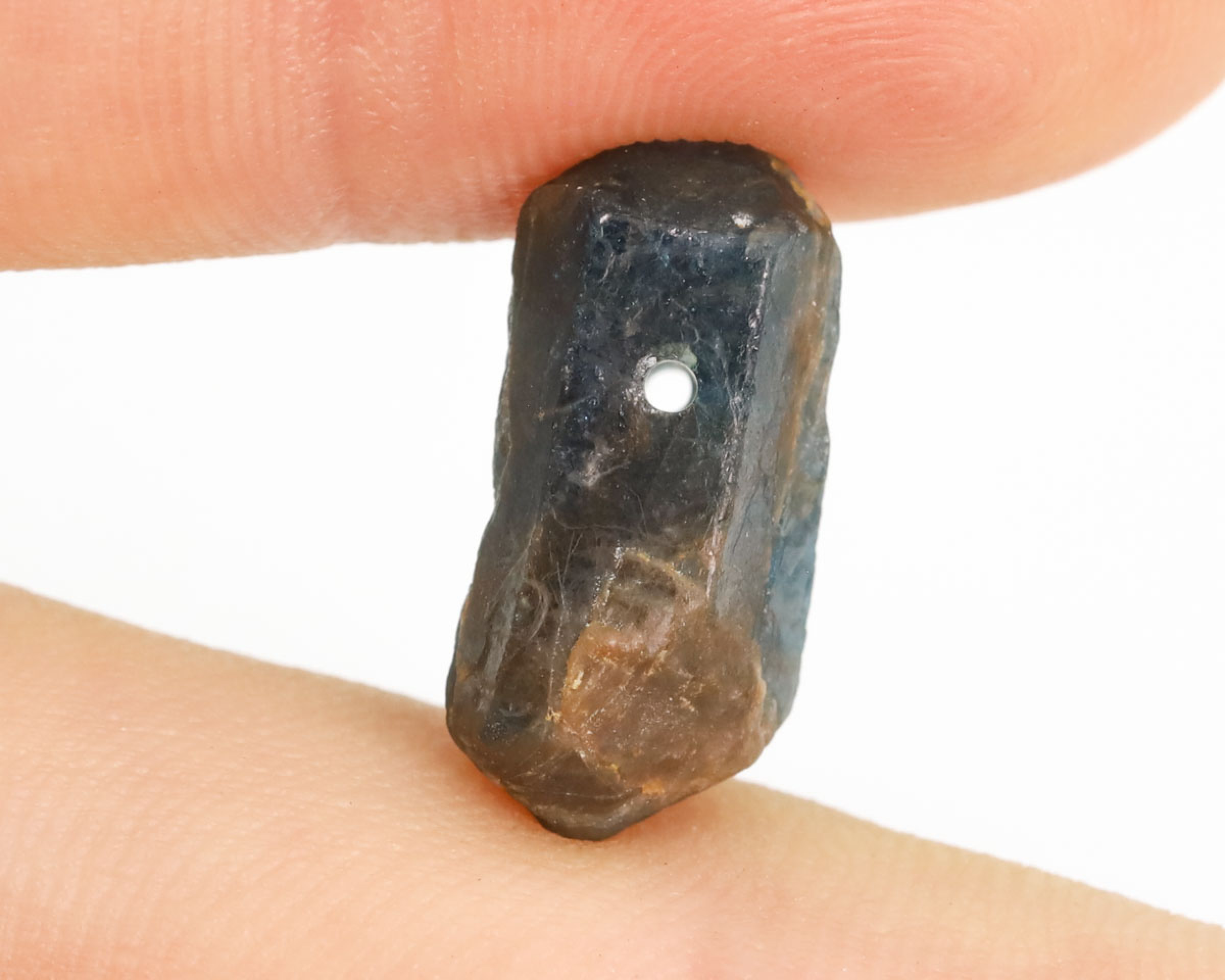 Apatyt Niebieski wiercony 1,2mm