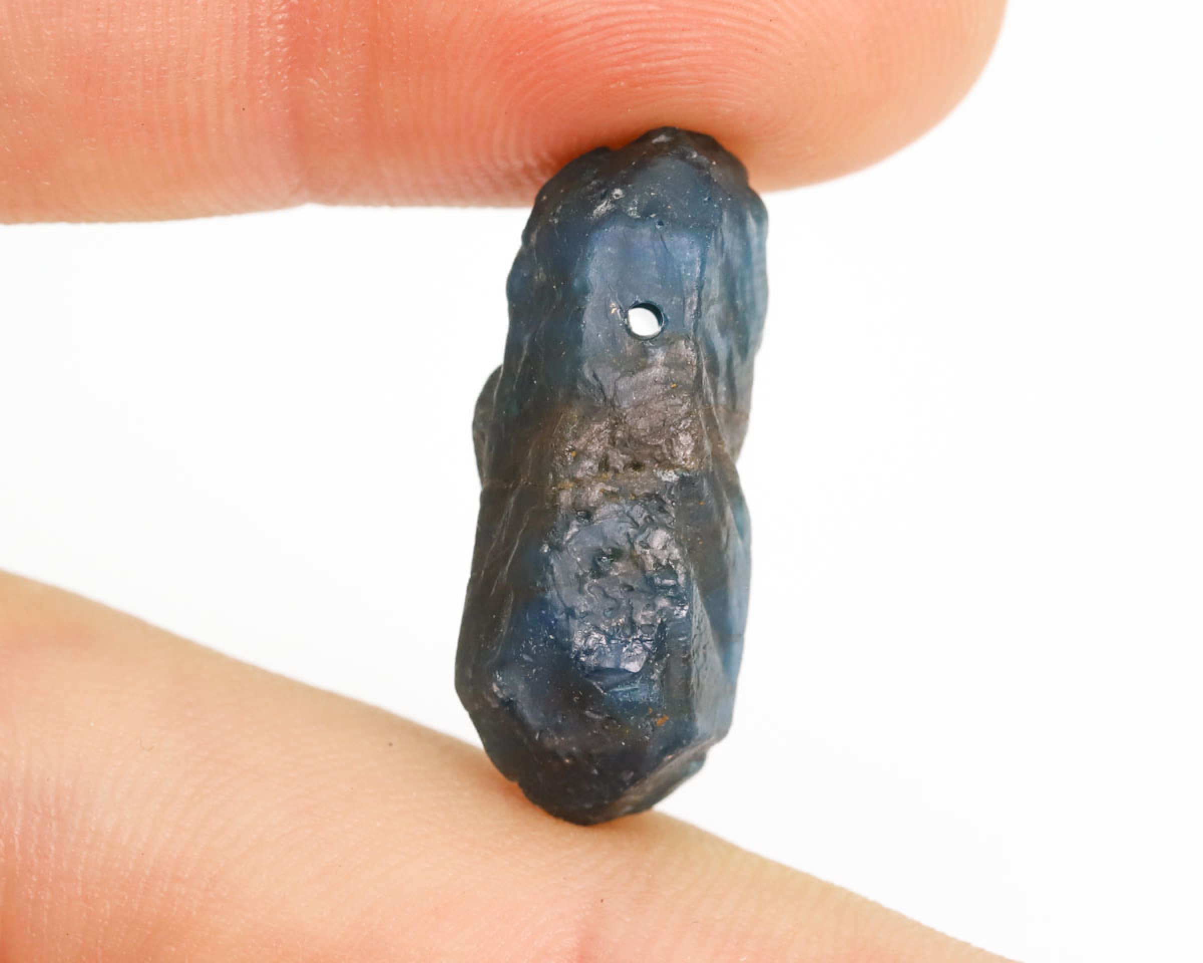 Apatyt Niebieski wiercony 1,2mm