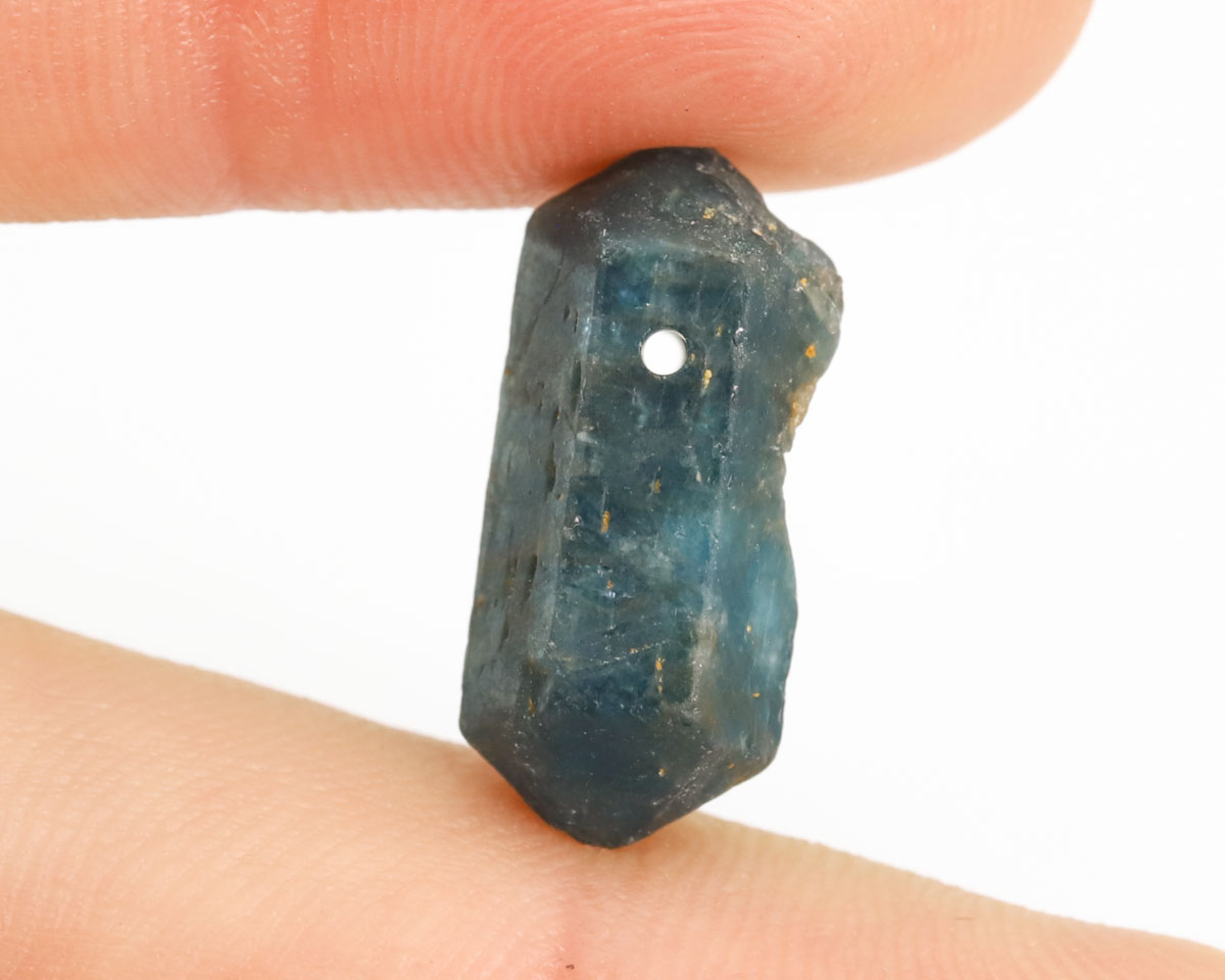 Apatyt Niebieski wiercony 1,2mm