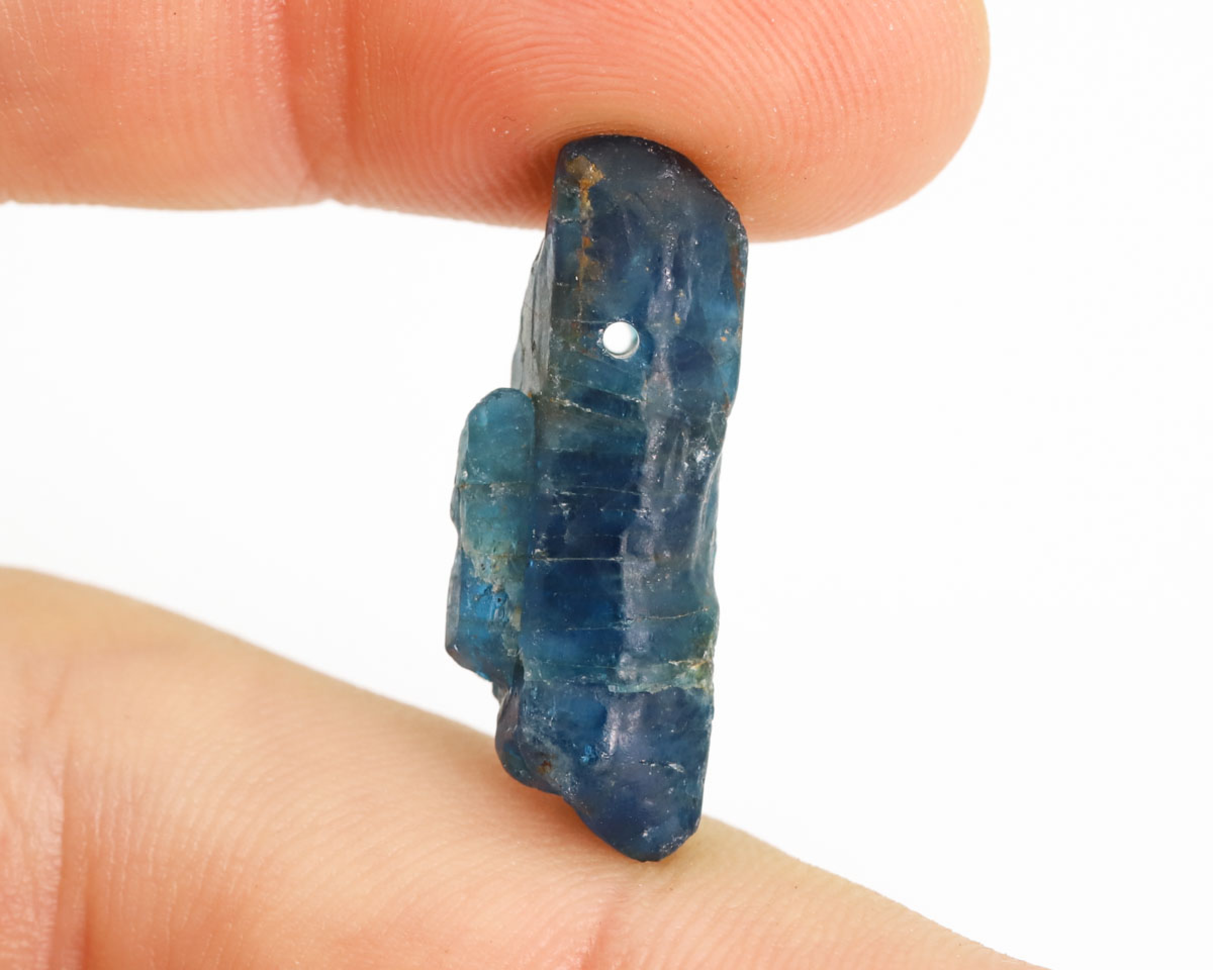 Apatyt Niebieski wiercony 1,2mm