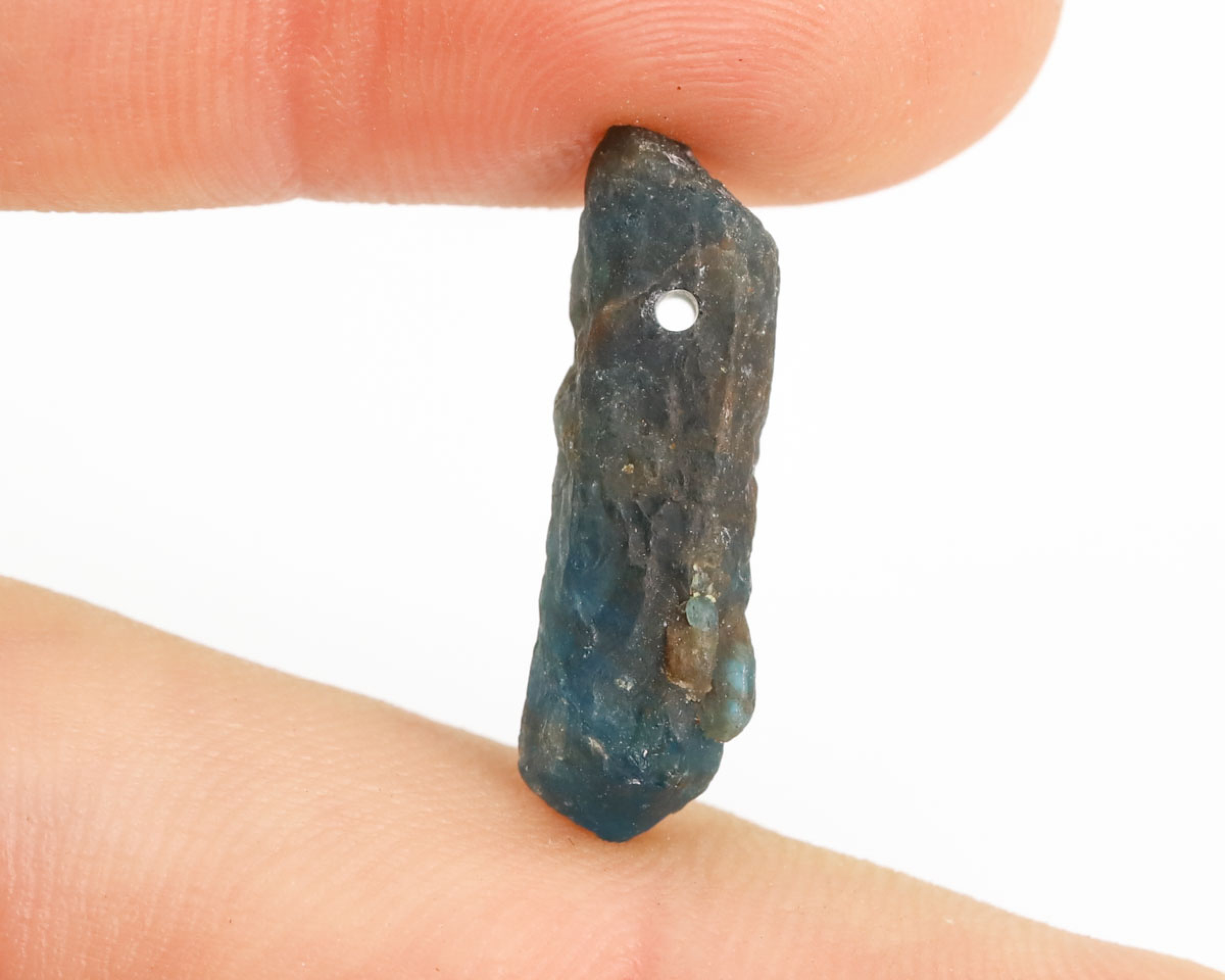 Apatyt Niebieski wiercony 1,2mm