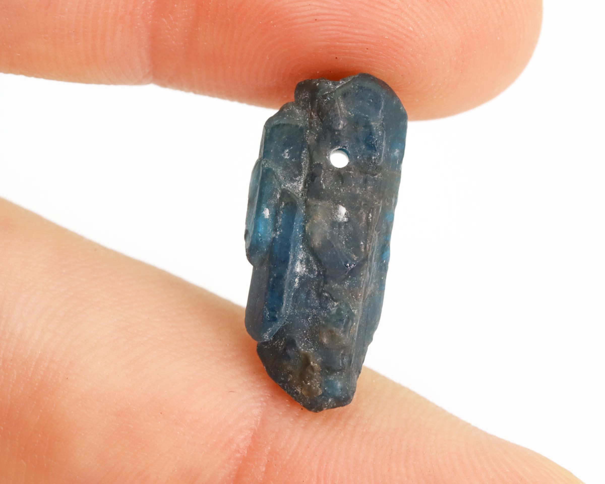 Apatyt Niebieski wiercony 1,2mm