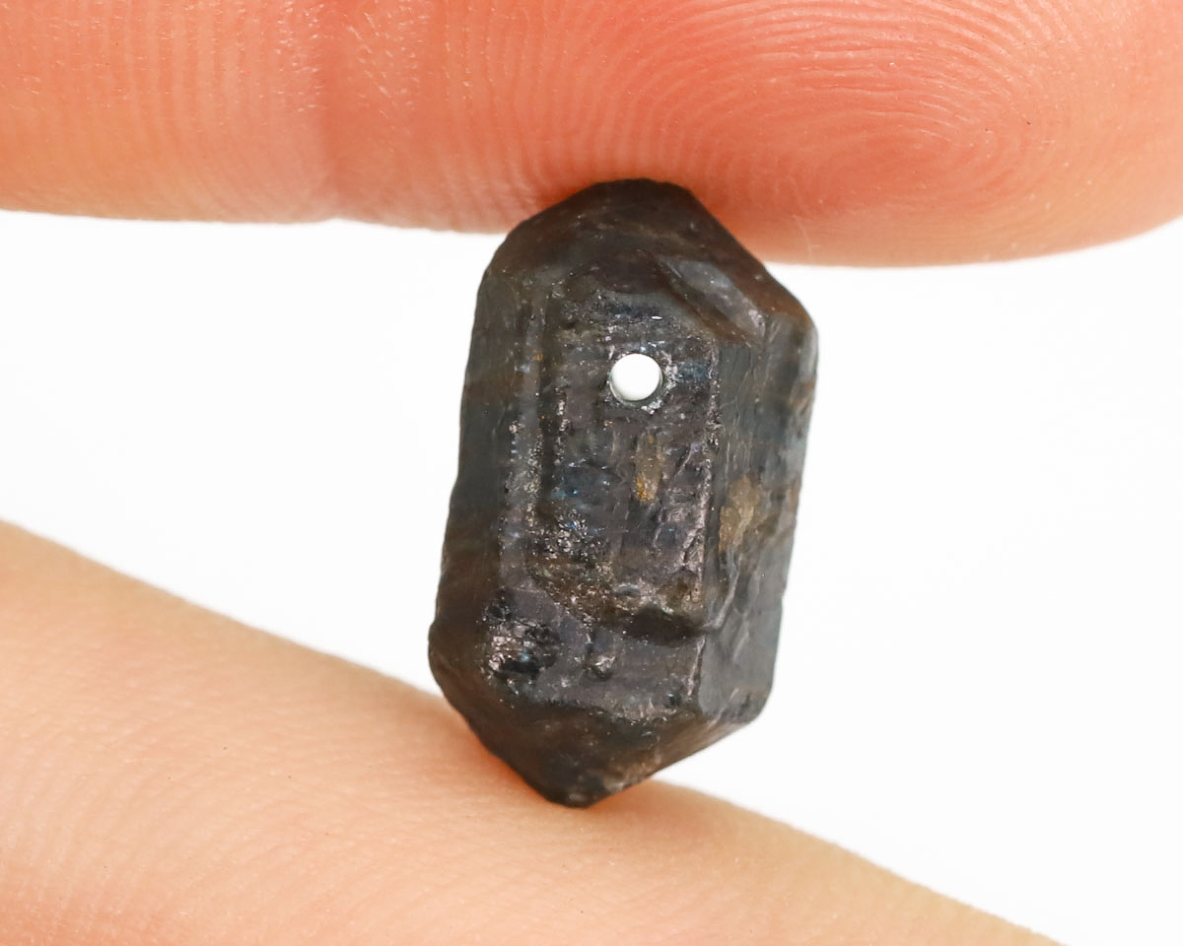 Apatyt Niebieski wiercony 1,2mm