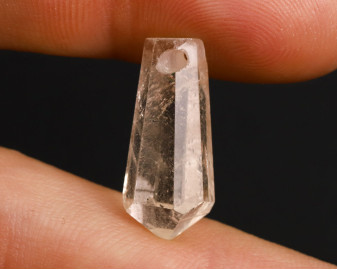 Topaz złoty wiercony