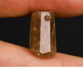 Topaz złoty wiercony