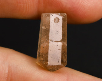 Topaz złoty wiercony