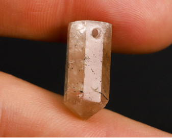 Topaz złoty wiercony