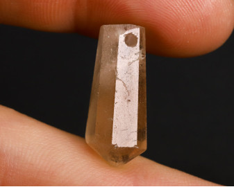 Topaz złoty wiercony