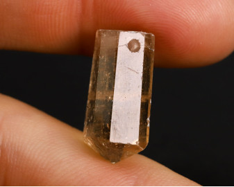 Topaz złoty wiercony