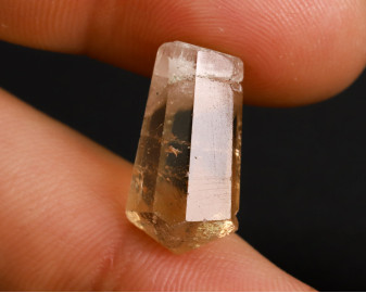 Topaz złoty wiercony