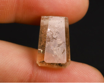 Topaz złoty wiercony