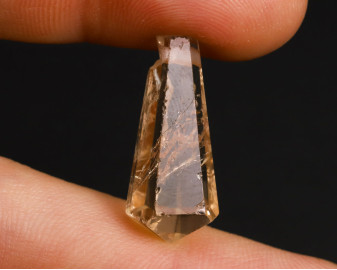 Topaz złoty wiercony