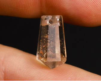 Topaz złoty wiercony