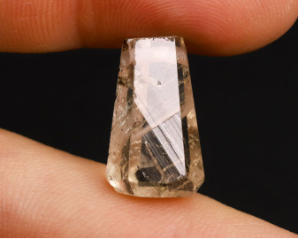 Topaz złoty wiercony