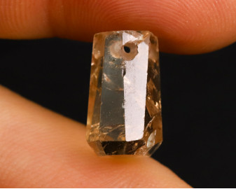 Topaz złoty wiercony
