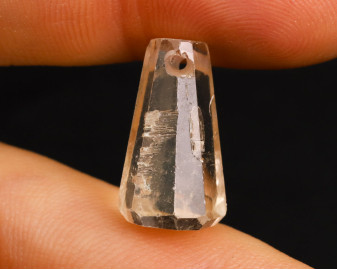 Topaz złoty wiercony