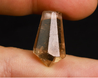 Topaz złoty wiercony
