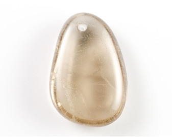 Kwarc dymny wiercony 2mm