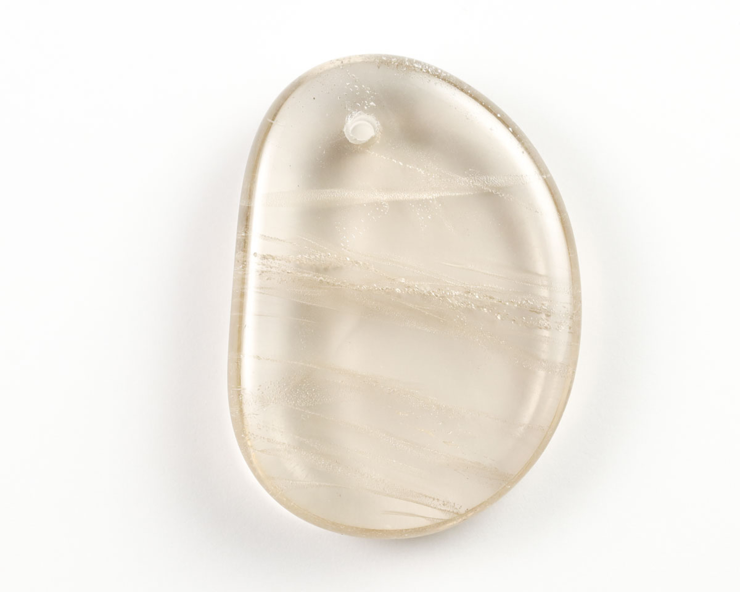 Kwarc dymny wiercony 2mm