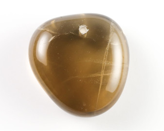 Kwarc dymny wiercony 2mm