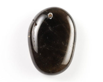 Kwarc dymny wiercony 2mm