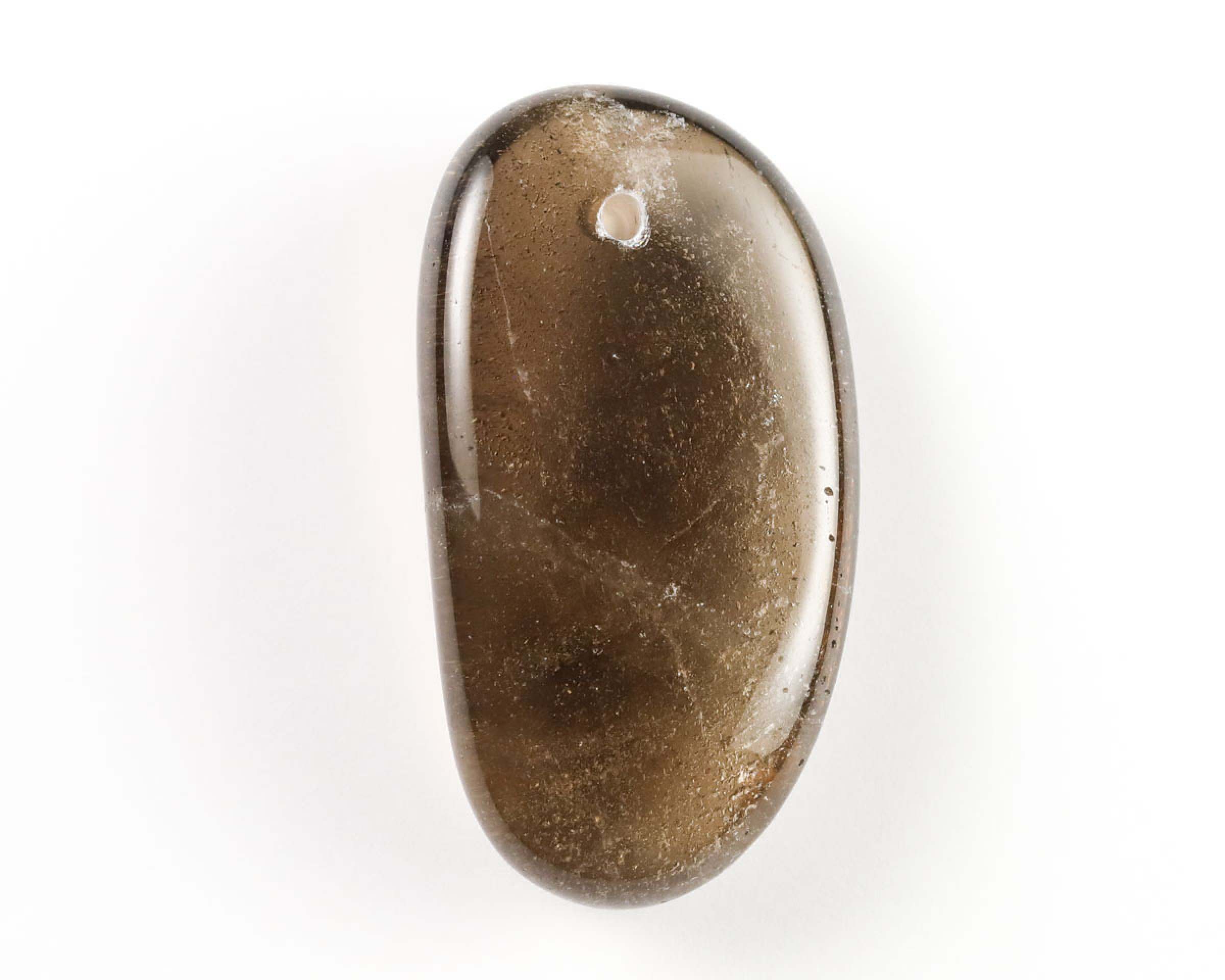 Kwarc dymny wiercony 2mm