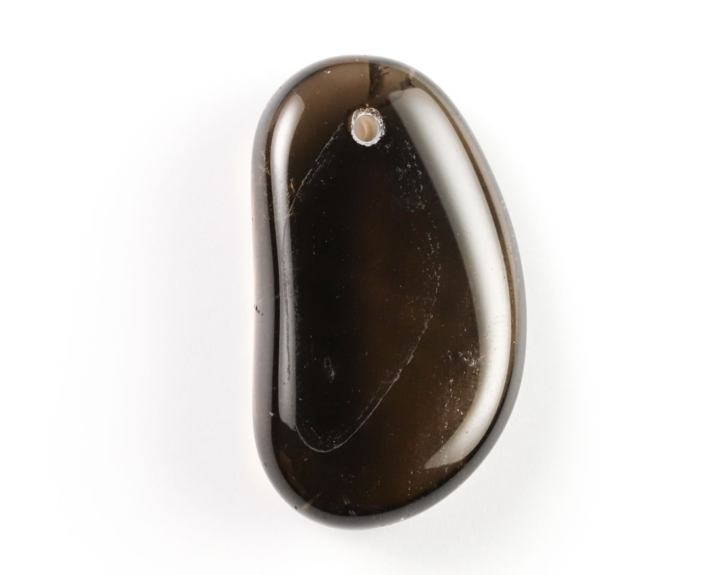 Kwarc dymny wiercony 2mm