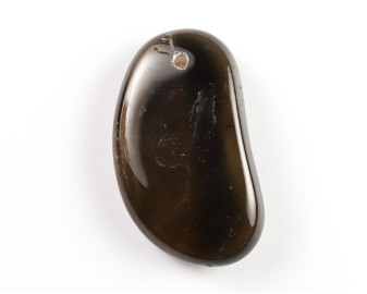 Kwarc dymny wiercony 2mm