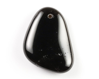 Kwarc dymny wiercony 2mm
