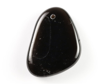 Kwarc dymny wiercony 2mm
