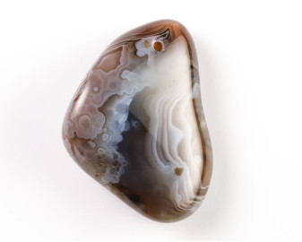 Agat z Botswany wiercony 2mm