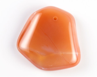 Karneol wiercony 2mm