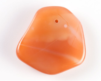 Karneol wiercony 2mm