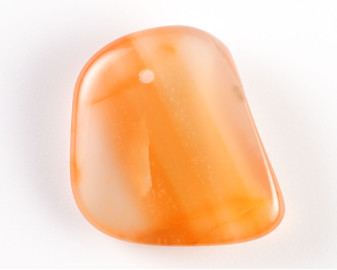 Karneol wiercony 2mm