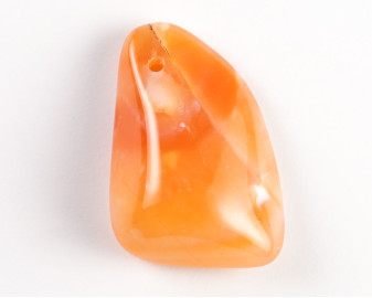 Karneol wiercony 2mm