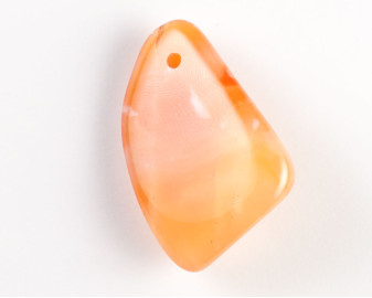 Karneol wiercony 2mm