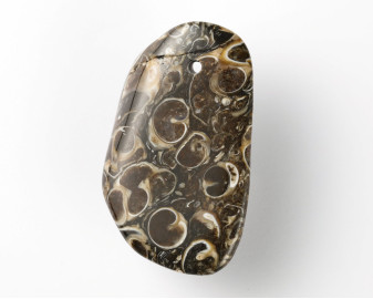 Agat muszlowy wiercony 2mm
