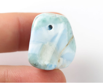 Larimar wiercony 2mm