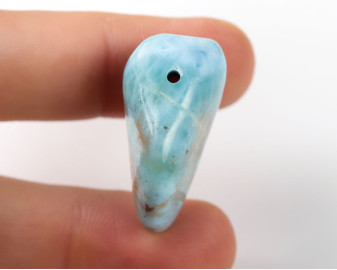 Larimar wiercony 2mm
