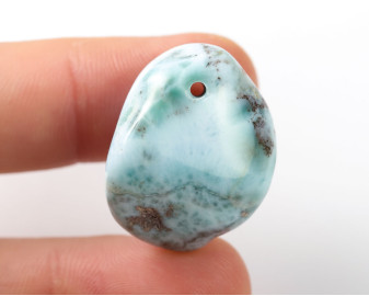 Larimar wiercony 2mm