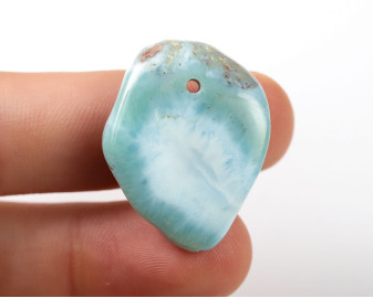 Larimar wiercony 2mm