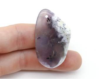 Opal dendrytowy wiercony 2mm