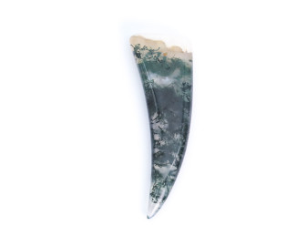 Kieł z Agatu Mszystego wiercony 1,2mm