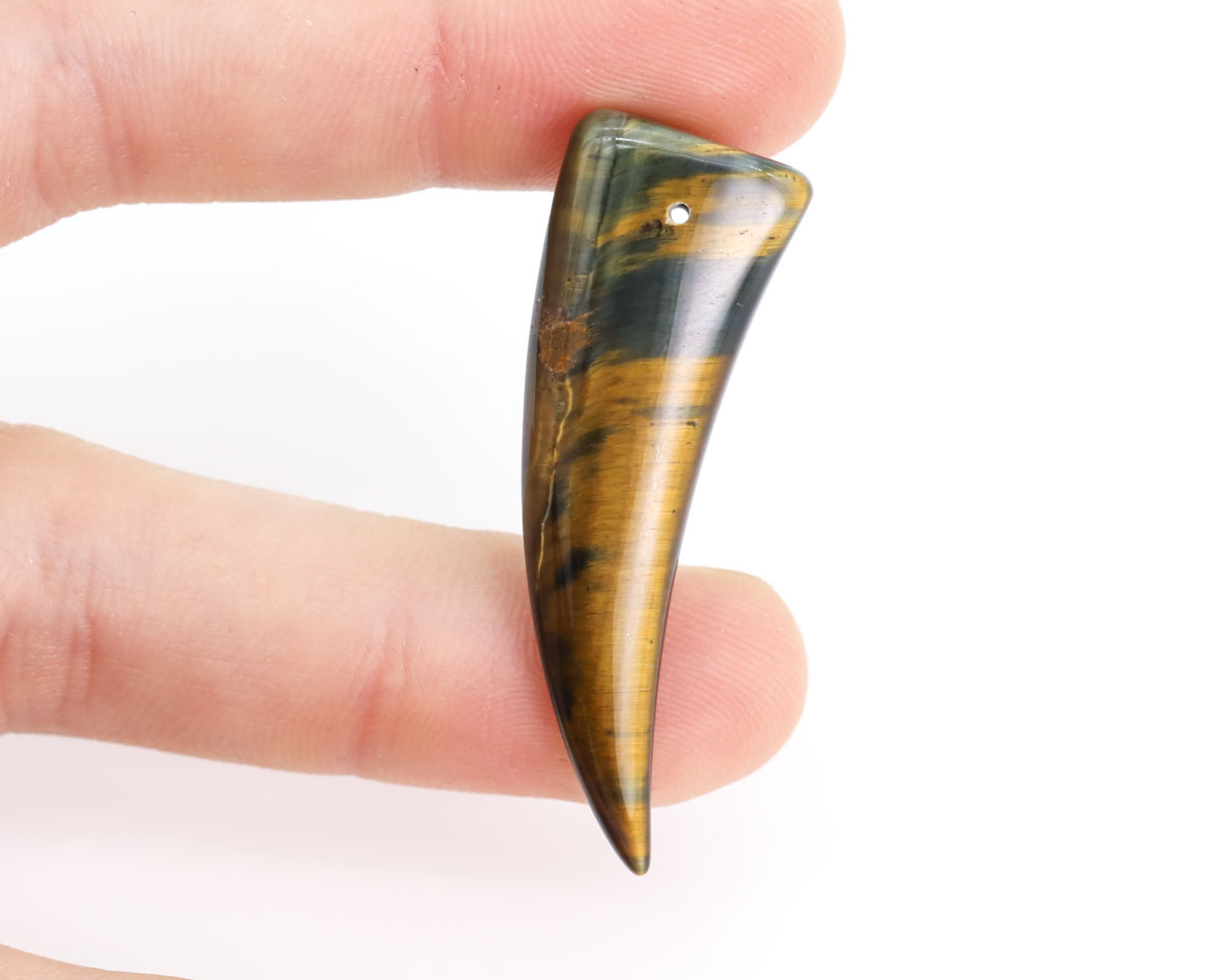 Kieł z Sokolego i Tygrysiego Oka