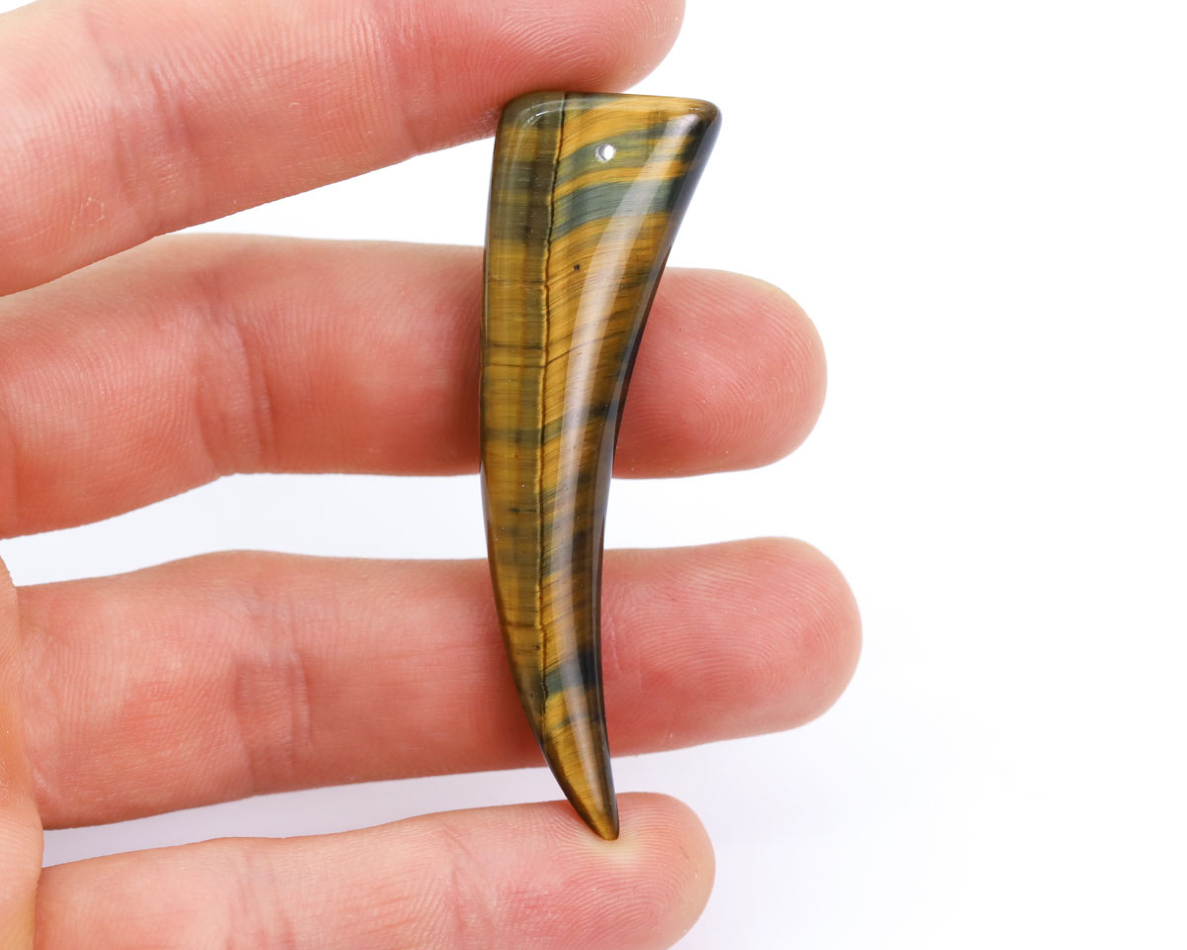 Kieł z Sokolego i Tygrysiego Oka