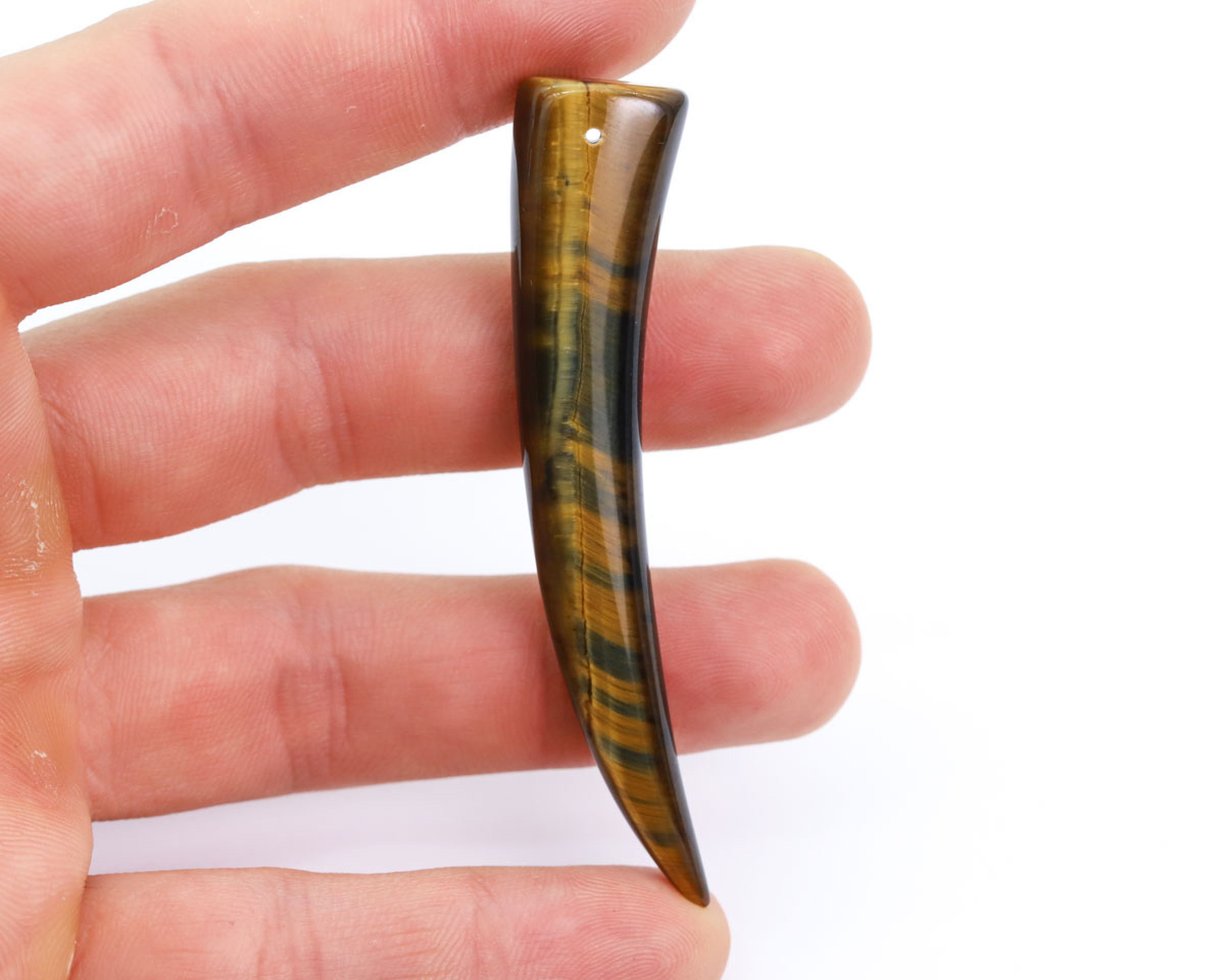 Kieł z Sokolego i Tygrysiego Oka