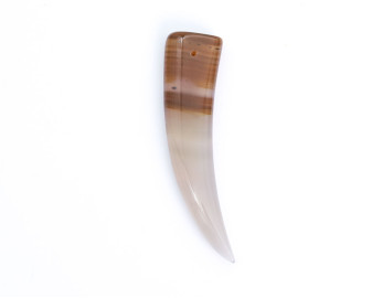Kieł z Agatu wiercony 1,2mm